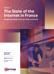 The State of the Internet in France - 2025 edition - the cover
