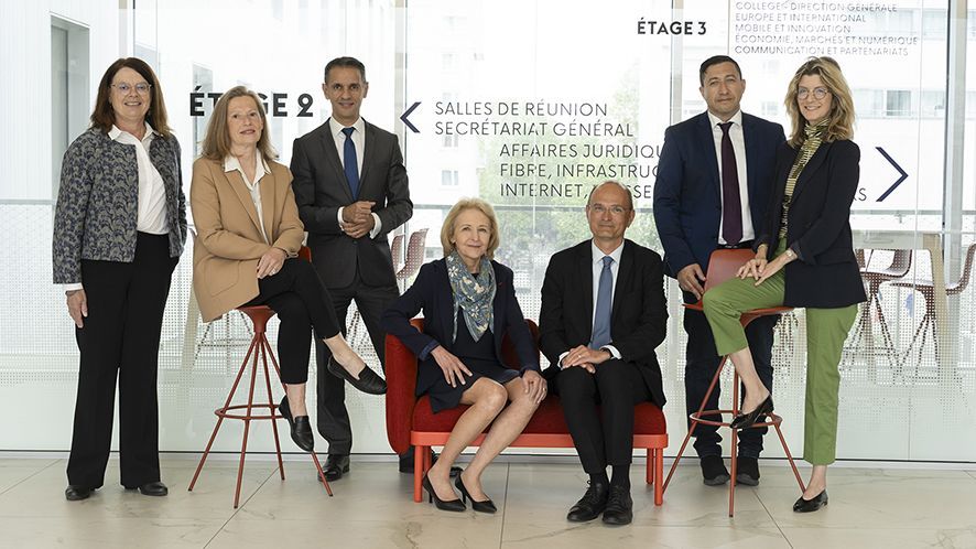The Arcep 2026 board