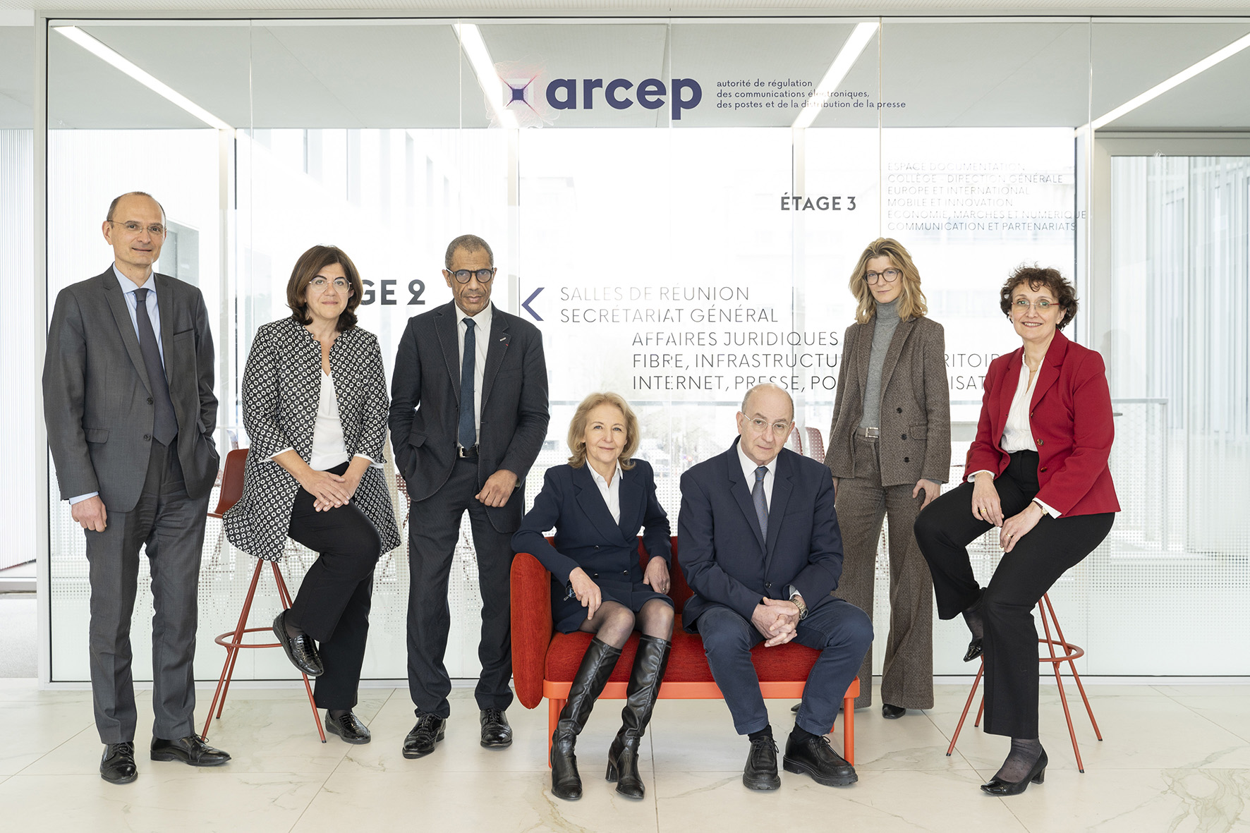 Picture of the 2024 Arcep Board