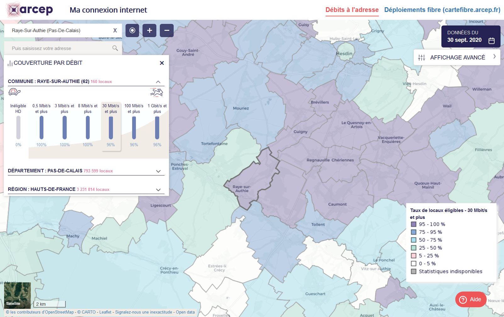 Illustration du communiqué Ma connexion internet du 8 avril 2021